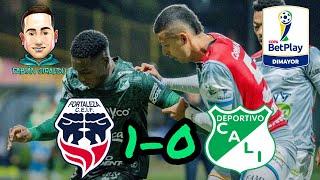 ¡CALI ES UN DESASTRE, NO LE GANA A NADIE! Derrota Deportivo Cali 0x1 ante Fortaleza en Copa.