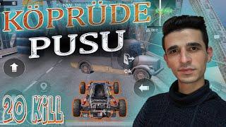 KÖPRÜDE EFSANE PUSU! - ADAMLAR ÇOK ZEKİ RIZA BABA - PUBG MOBİLE (SOLO TÜRK)