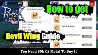 Ragnarok M Eternal Love How to Get Devil Wing Guide