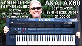 SYNTH LORE AKAI AX80