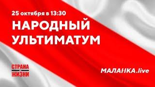 День народного ультиматума в прямом эфире // Маланка.Live