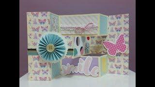 DIY#12: Tri Fold Shutter Card Tutorial