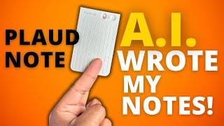 Plaud Note Review & Demo: Slimmest AI ChatGPT Voice Recorder Ever!