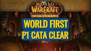 WORLD FIRST P1 Cata 25m HC clear - Progress - Holy Paladin POV