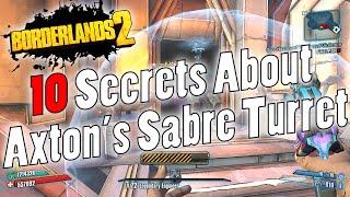 Borderlands 2 | 10 Secrets About Axton's Sabre Turret