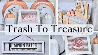 Trash to Treasure Fall Decor 2023