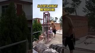 CARA BONGKAR BETON DAK LANTAI #construction #konstruksi #beton #shorts #trending