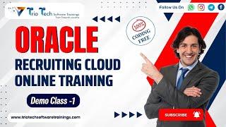 Oracle Recruiting Cloud Online Training  | Oracle Recruiting Cloud Demo-1 #triotech