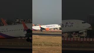 Akasa Air 737Max taking off from Gautam Adani's Ahemdabad Airport ️