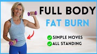 Melt Unwanted Body Fat In 20 Mins At Home (With Weights)