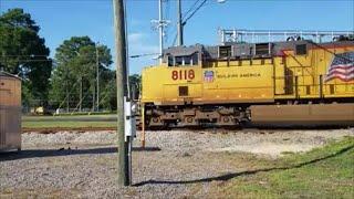 Union Pacific Power on Military train.