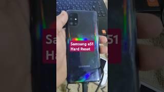 samsung a51 hard reset/ factory reset 2024