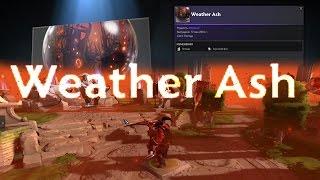 ASH new weather in DOTA2 lvl 215 compendium 2016