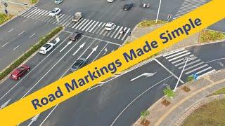 Road Markings Made Simple - Driving Lesson on Road Markings | DTC Driving Test UK | DMV Driving