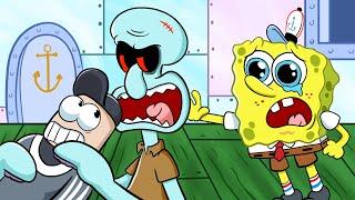 SPONGEBOB'S NIGHTMARE IN SQUIDVILLE!?