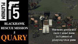 GOOFY AHH QUARY RAID | BRM 5 (Blackhawk Rescue Mission 5) ROBLOX