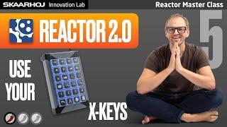 Commanding Blackmagic Design Videohub with X-keys via Reactor 2.0