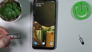 VIVO Y01 | Как вставить симку и/или флешку в VIVO Y01?