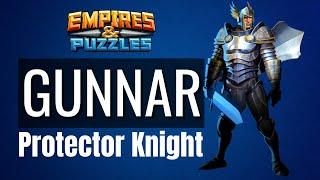 Gunnar Overview Overview and Gameplay | Empires Puzzles 3 Star Rare Hero