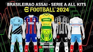 Jersey eFootball 2024 | Brasileirao Assai all kits eFootball Mobile #lawaragaming #jerseyefootball