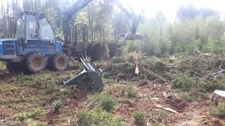 Roderechen / Reisigrechen für Rückezug, Harvester, Timberjack, Hacker usw.