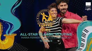 1st place: Maria Ferrer & Aurélien Darbellay - ALL-STAR CLASSIC ROUTINE  - ILHC EUROPE 2024