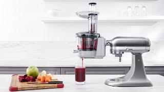 Slow juicer for mixer - KitchenAid