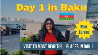 Baku Day 1 | Heydar AliyevInternational Airport Azerbaijan  #baku #desiindubai #azerbaijan