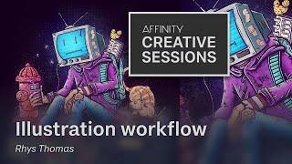 Creating a detailed illustration in Affinity Designer with RSKT