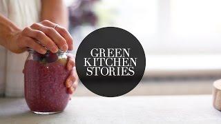 Berry & Chia Breakfast Pudding | Green Kitchen Stories