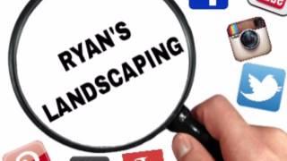 Spring professional landscaping business advertising & marketing promo ideas Ryan's Landscaping