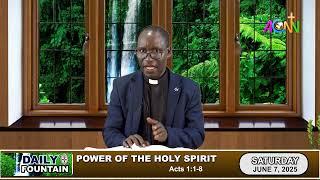 DAILY FOUNTAIN DEVOTIONAL OF JUNE 07, 2025 - THE VEN. ADEKUNLE KEHINDE OLUFEMI