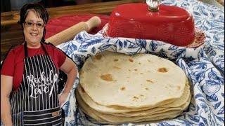 FLOUR TORTILLAS / how to make /PERFECT Step by Step 