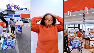 Life in Europe, Italy | Large Nigerian Family Monthly Grocery Shopping  