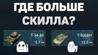 ГДЕ БОЛЬШЕ СКИЛЛ? СРЕДНИЕ РАНГИ или ТОПЫ в War Thunder