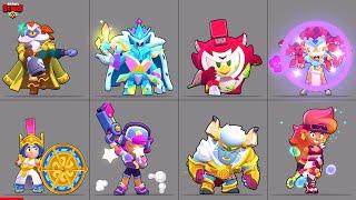 Brawl Stars : New June 2024 Update - All Skins Winning and Losing Animations