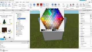 How To Retexture, Color, & Resize Objects | Roblox Studio