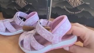 Обзор на сандалии Viking Vilde Print Light Pink