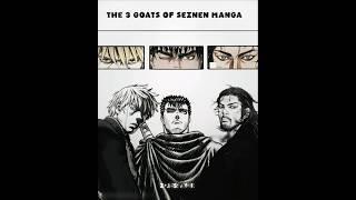 They Are The Big 3 of Seinen Manga | Guts | Thorfinn | Miyamoto Musashi