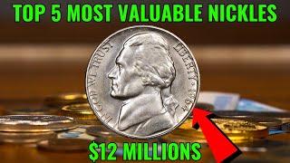 TOP 5 MOST VALUABLE NICKLES IN USA HISTORY! NICKLES WORTH MILLIONS