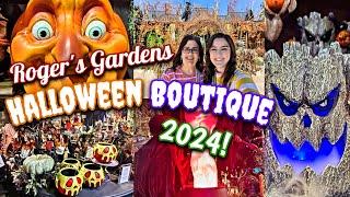 ROGER'S GARDENS HALLOWEEN BOUTIQUE 2024! - Halloween Decor, Shopping, Food VLOG