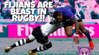 Fijians Are BEAST in Rugby | Big hits, Bump offs, Beast mode and Heavy Collisions