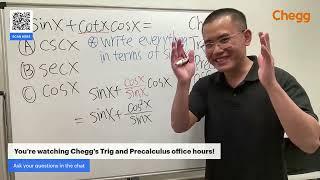 Trig & Precalculus Office Hours w/ @blackpenredpen - We're Live, Ask Away!