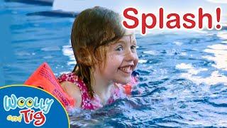 @WoollyandTigOfficial- Splash! | TV Show for Kids | Toy Spider