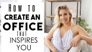 SMALL SPACE INTERIOR DESIGN | 7 Tricks to Design an Office that Inspires You