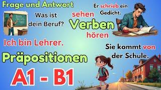 Learn German Fast: Essential Verbs & Prepositions Explained! 