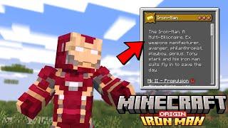 Minecraft Origin But I Am Iron Man | Minecraft In Telugu | GMK GAMER