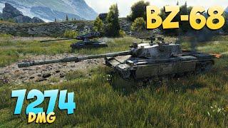 BZ-68 - 9 Kills 7.2K DMG - No tension! - World Of Tanks