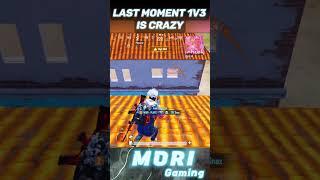 Best 1V3 Clutch in BGMI  PUBG MOBILE #bgmi #moriplays #pubg