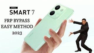 Infinix Smart 7 FRP Bypass Android 12 Update | Infinix(X6517) Google Account Bypass Without Pc